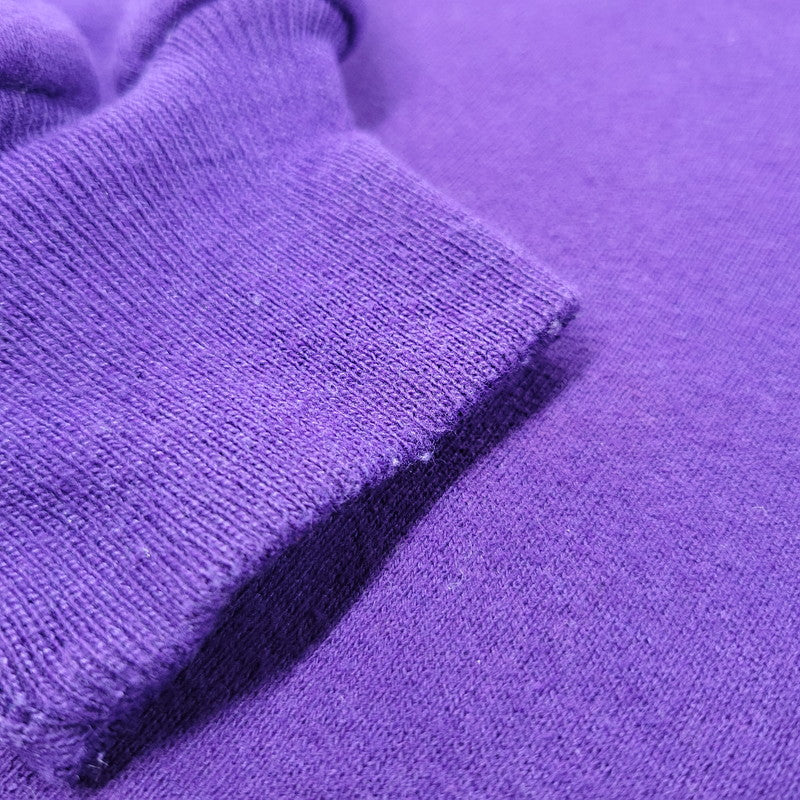 【中古品】【メンズ】 RUSSELL ラッセル BLANK SWEAT SHIRT ブランク スウェットシャツ USA製 トレーナー 長袖 トップス 146-260216-as-16-izu サイズ：L カラー：パープル 万代Net店