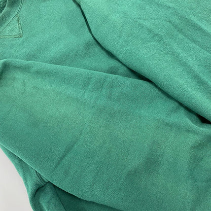 【中古品】【メンズ】 RUSSELL ラッセル BLANK SWEAT SHIRT ブランク スウェットシャツ USA製 トレーナー 長袖 トップス 146-260216-as-01-izu サイズ：L カラー：グリーン 万代Net店