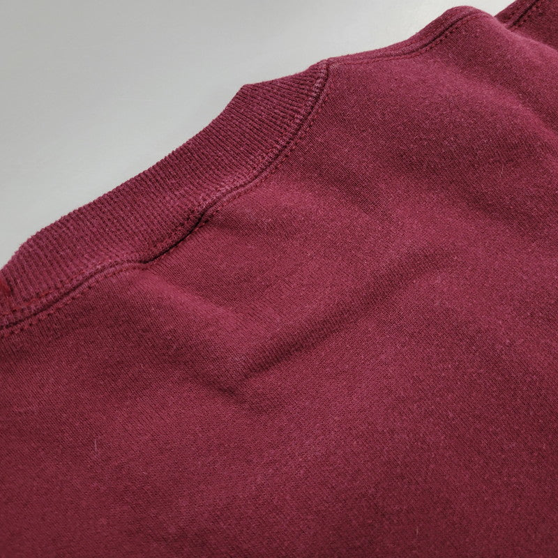 【中古品】【メンズ】 RUSSELL ラッセル BLANK SWEAT SHIRT ブランク スウェットシャツ USA製 トレーナー 長袖 トップス 146-260216-as-15-izu サイズ：L カラー：レッド系 万代Net店