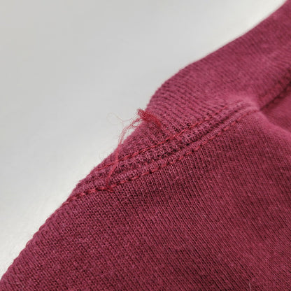 【中古品】【メンズ】 RUSSELL ラッセル BLANK SWEAT SHIRT ブランク スウェットシャツ USA製 トレーナー 長袖 トップス 146-260216-as-15-izu サイズ：L カラー：レッド系 万代Net店
