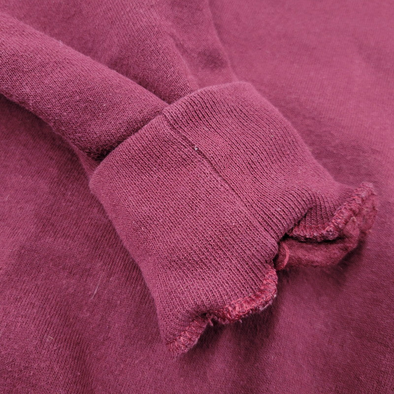 【中古品】【メンズ】 RUSSELL ラッセル BLANK SWEAT SHIRT ブランク スウェットシャツ USA製 トレーナー 長袖 トップス 146-260216-as-15-izu サイズ：L カラー：レッド系 万代Net店