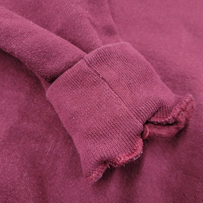 【中古品】【メンズ】 RUSSELL ラッセル BLANK SWEAT SHIRT ブランク スウェットシャツ USA製 トレーナー 長袖 トップス 146-260216-as-15-izu サイズ：L カラー：レッド系 万代Net店