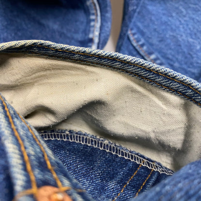 【中古品】【メンズ】 Levi's リーバイス DENIM PANTS 20505-0217 デニムパンツ 刻印575 USA製 ジーンズ ボトムス 157-260216-as-12-izu サイズ：35×32 カラー：インディゴ 万代Net店