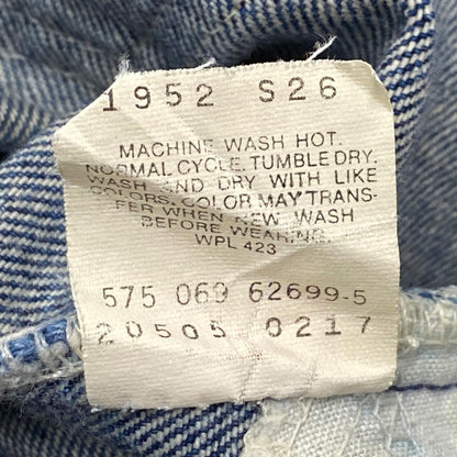 【中古品】【メンズ】 Levi's リーバイス DENIM PANTS 20505-0217 デニムパンツ 刻印575 USA製 ジーンズ ボトムス 157-260216-as-12-izu サイズ：35×32 カラー：インディゴ 万代Net店