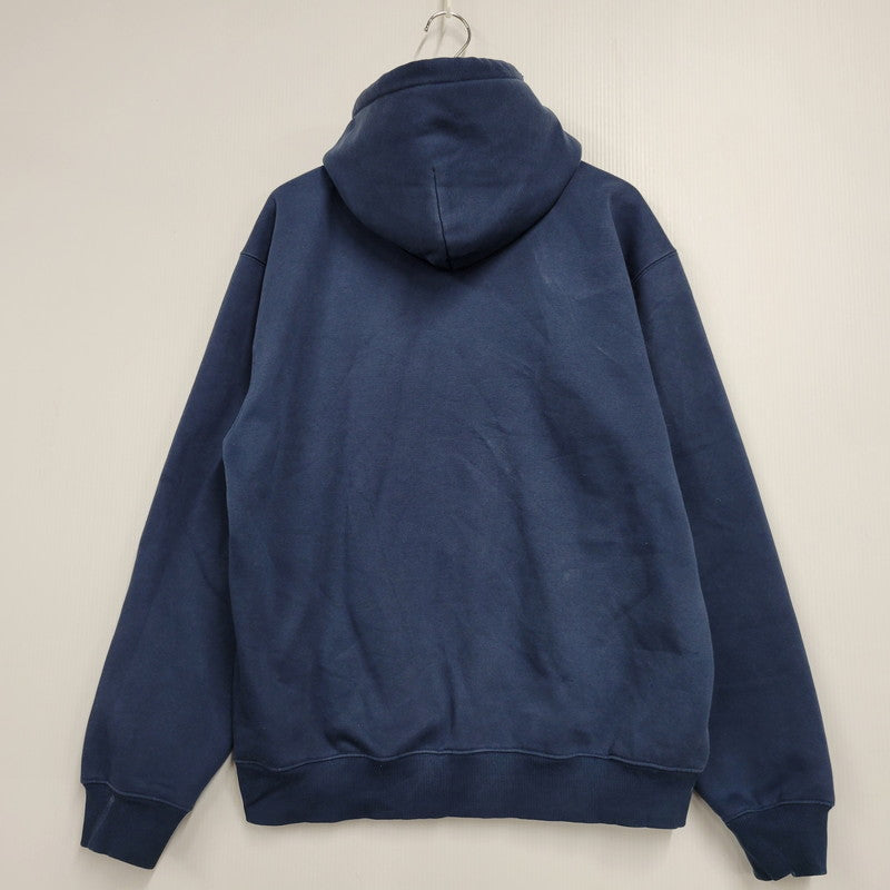 【中古品】【メンズ】 CARHARTT WIP カーハート ダブリューアイピー HOODED CARHARTT SWEAT I030547 フーデッド スウェット パーカー 長袖 トップス 142-260218-as-16-izu サイズ：L カラー：ネイビー 万代Net店
