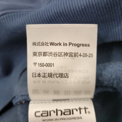 【中古品】【メンズ】 CARHARTT WIP カーハート ダブリューアイピー HOODED CARHARTT SWEAT I030547 フーデッド スウェット パーカー 長袖 トップス 142-260218-as-16-izu サイズ：L カラー：ネイビー 万代Net店