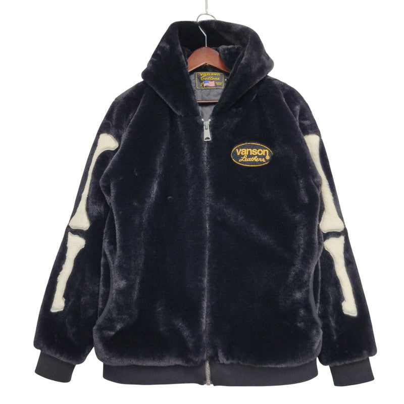 【中古品】【メンズ】 HUMAN BONE ZIPPED HOODIE ヒューマンボーン ジップ フーディー ジャケット アウター 145-260216-as-22-izu サイズ：M カラー：ブラック 万代Net店