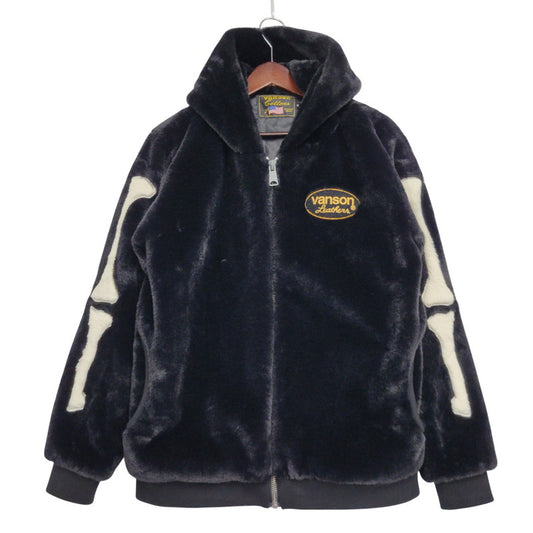 【中古品】【メンズ】 HUMAN BONE ZIPPED HOODIE ヒューマンボーン ジップ フーディー ジャケット アウター 145-260216-as-22-izu サイズ：M カラー：ブラック 万代Net店