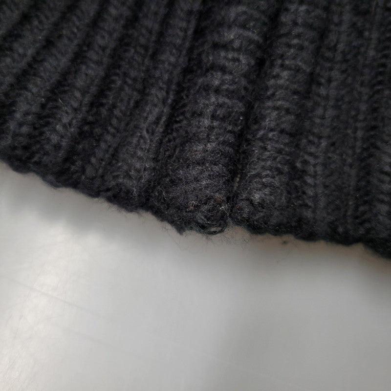 【中古品】【メンズ】 SKULL FUR KNIT JACKET スカル ファー ニット ジャケット アウター 145-260216-as-23-izu サイズ：M カラー：ブラック 万代Net店