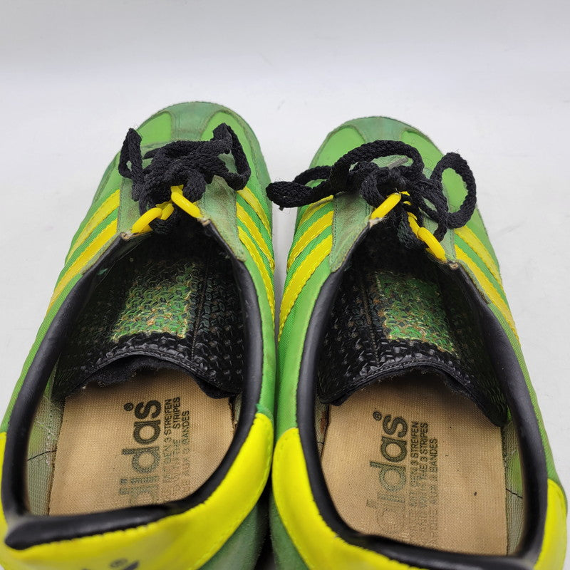 【現状渡し品】【メンズ】 OLD ADIDAS オールド アディダス 034575 観賞用 1993年製 90S SL76 スニーカー シューズ 靴 161-260219-cs-13-izu サイズ：27.5cm カラー：グリーン×イエロー 万代Net店