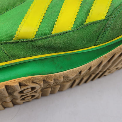 【現状渡し品】【メンズ】 OLD ADIDAS オールド アディダス 034575 観賞用 1993年製 90S SL76 スニーカー シューズ 靴 161-260219-cs-13-izu サイズ：27.5cm カラー：グリーン×イエロー 万代Net店