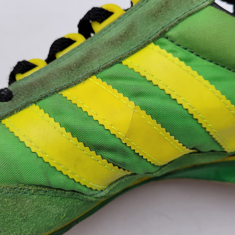 【現状渡し品】【メンズ】 OLD ADIDAS オールド アディダス 034575 観賞用 1993年製 90S SL76 スニーカー シューズ 靴 161-260219-cs-13-izu サイズ：27.5cm カラー：グリーン×イエロー 万代Net店