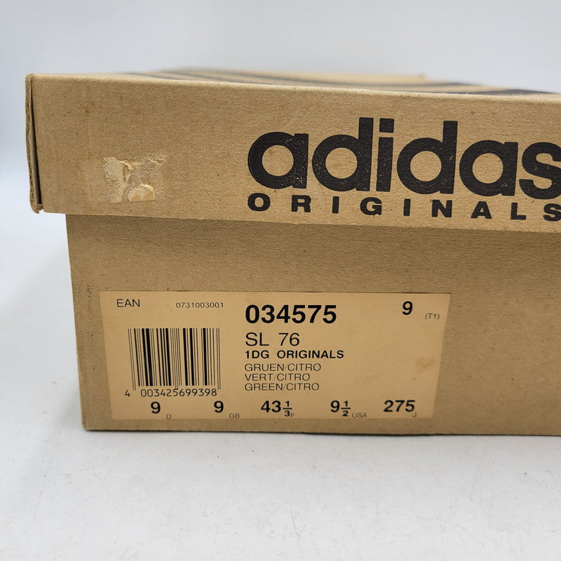 【現状渡し品】【メンズ】 OLD ADIDAS オールド アディダス 034575 観賞用 1993年製 90S SL76 スニーカー シューズ 靴 161-260219-cs-13-izu サイズ：27.5cm カラー：グリーン×イエロー 万代Net店