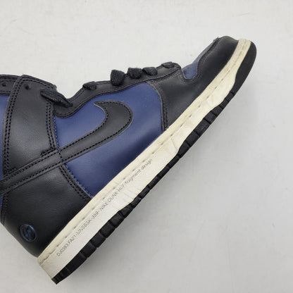 【中古品】【メンズ】 NIKE×FRAGMENT DESIGN フラグメントデザイン DJ0383-400 DUNK HIGHダンク ハイ "TOKYO" トーキョースニーカー 靴 160-260218-mh-02-izu サイズ：26cm カラー：MIDNIGHT NAVY/BLACK-WHITE 万代Net店