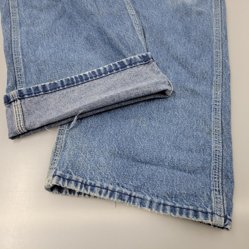 【現状渡し品】【メンズ】 ROUND HOUSE 70-80Sセブンティー エイティーズ DENIM OVERALL デニム オーバーオール つなぎ　サロペット 157-260218-mh-04-izu サイズ：不明 カラー：インディゴ 万代Net店