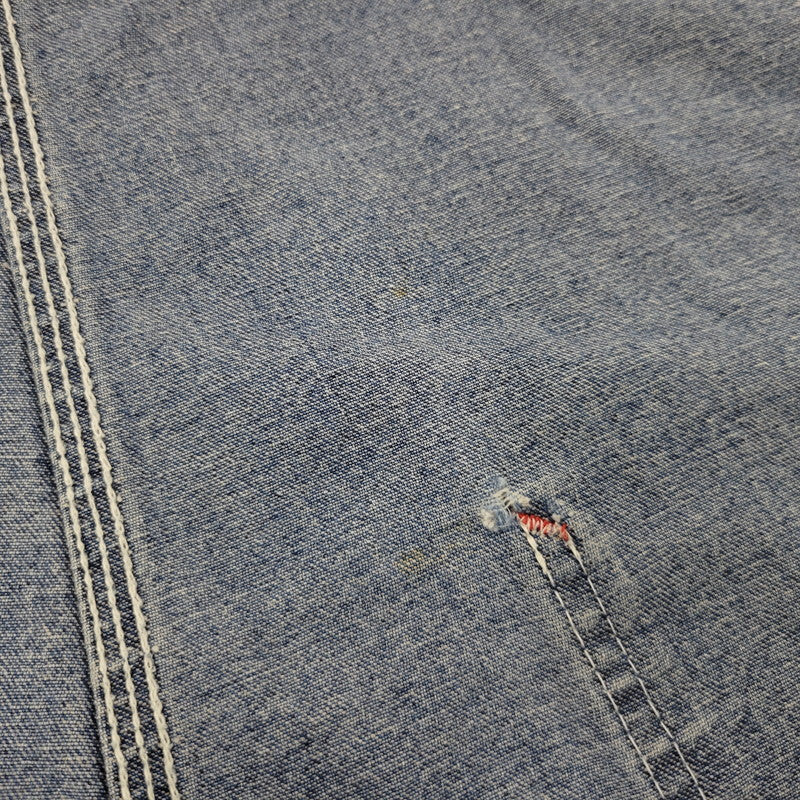 【現状渡し品】【メンズ】 ROUND HOUSE 70-80Sセブンティー エイティーズ DENIM OVERALL デニム オーバーオール つなぎ　サロペット 157-260218-mh-04-izu サイズ：不明 カラー：インディゴ 万代Net店