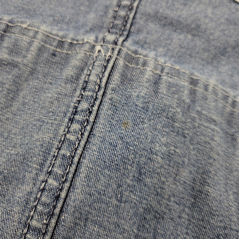 【現状渡し品】【メンズ】 ROUND HOUSE 70-80Sセブンティー エイティーズ DENIM OVERALL デニム オーバーオール つなぎ　サロペット 157-260218-mh-04-izu サイズ：不明 カラー：インディゴ 万代Net店