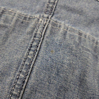 【現状渡し品】【メンズ】 ROUND HOUSE 70-80Sセブンティー エイティーズ DENIM OVERALL デニム オーバーオール つなぎ　サロペット 157-260218-mh-04-izu サイズ：不明 カラー：インディゴ 万代Net店