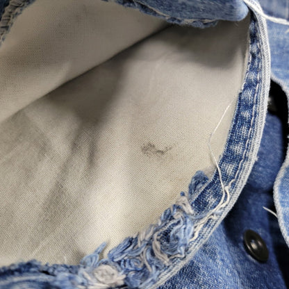 【現状渡し品】【メンズ】 ROUND HOUSE 70-80Sセブンティー エイティーズ DENIM OVERALL デニム オーバーオール つなぎ　サロペット 157-260218-mh-04-izu サイズ：不明 カラー：インディゴ 万代Net店