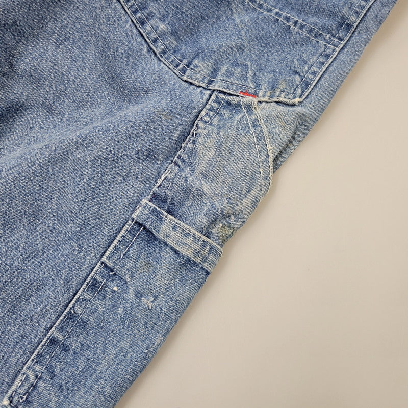 【現状渡し品】【メンズ】 ROUND HOUSE 70-80Sセブンティー エイティーズ DENIM OVERALL デニム オーバーオール つなぎ　サロペット 157-260218-mh-04-izu サイズ：不明 カラー：インディゴ 万代Net店