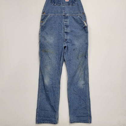 【現状渡し品】【メンズ】 ROUND HOUSE 70-80Sセブンティー エイティーズ DENIM OVERALL デニム オーバーオール つなぎ　サロペット 157-260218-mh-04-izu サイズ：不明 カラー：インディゴ 万代Net店