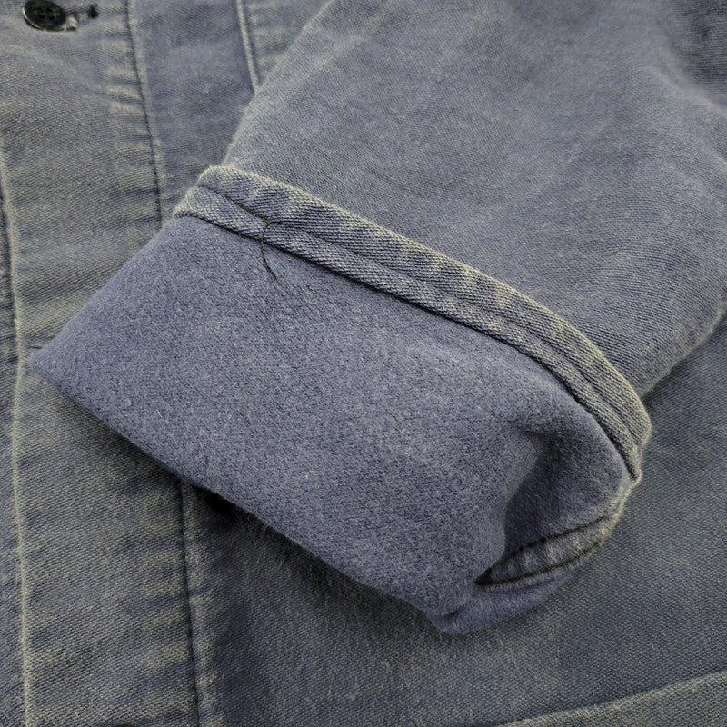 【現状渡し品】【メンズ】 FRENCH VINTAGE フレンチ ヴィンテージ SICUR SYSTEM シクール システム 70-80S MOLESKIN WORK JACKET モールスキン ワーク ジャケット アウター 146-260217-cs-18-izu サイズ：不明 カラー：ネイビー 万代Net店