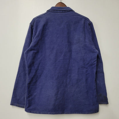 【現状渡し品】【メンズ】 FRENCH VINTAGE フレンチ ヴィンテージ SICUR SYSTEM シクール システム 70-80S MOLESKIN WORK JACKET モールスキン ワーク ジャケット アウター 146-260217-cs-18-izu サイズ：不明 カラー：ネイビー 万代Net店