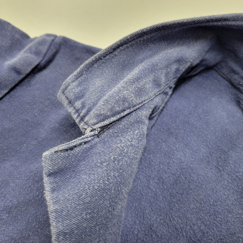 【現状渡し品】【メンズ】 FRENCH VINTAGE フレンチ ヴィンテージ SICUR SYSTEM シクール システム 70-80S MOLESKIN WORK JACKET モールスキン ワーク ジャケット アウター 146-260217-cs-18-izu サイズ：不明 カラー：ネイビー 万代Net店