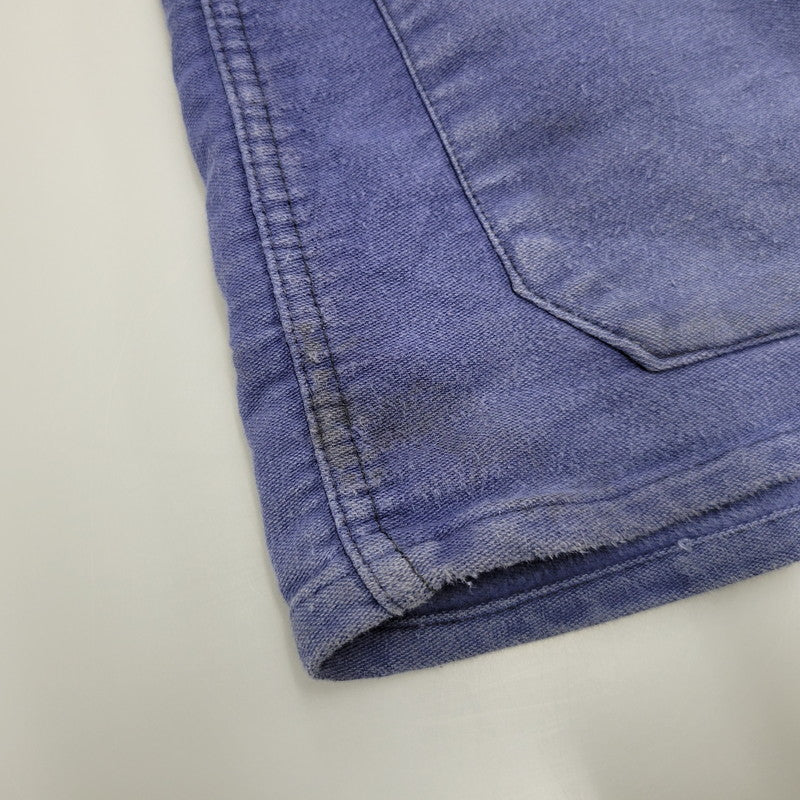 【現状渡し品】【メンズ】 FRENCH VINTAGE フレンチ ヴィンテージ SICUR SYSTEM シクール システム 70-80S MOLESKIN WORK JACKET モールスキン ワーク ジャケット アウター 146-260217-cs-18-izu サイズ：不明 カラー：ネイビー 万代Net店