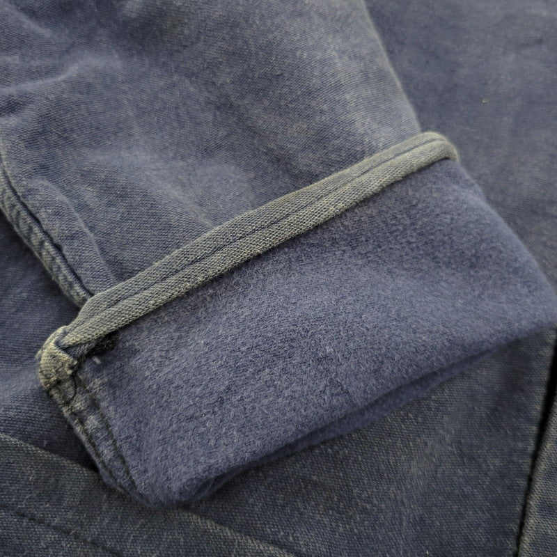 【現状渡し品】【メンズ】 FRENCH VINTAGE フレンチ ヴィンテージ SICUR SYSTEM シクール システム 70-80S MOLESKIN WORK JACKET モールスキン ワーク ジャケット アウター 146-260217-cs-18-izu サイズ：不明 カラー：ネイビー 万代Net店