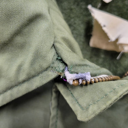 【現状渡し品】【メンズ】 U.S.NAVY ユーエスネイビー TALONジッパー 60-70S A-2 DECK JACKET エーツー デック ジャケット アウター 146-260217-cs-20-izu サイズ：不明 カラー：カーキ 万代Net店
