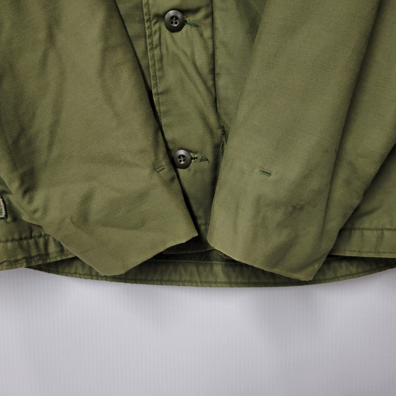 【現状渡し品】【メンズ】 U.S.NAVY ユーエスネイビー TALONジッパー 60-70S A-2 DECK JACKET エーツー デック ジャケット アウター 146-260217-cs-20-izu サイズ：不明 カラー：カーキ 万代Net店