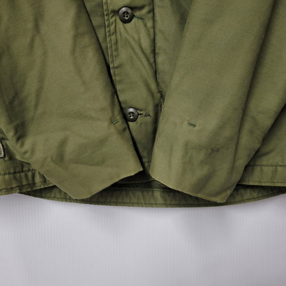 【現状渡し品】【メンズ】 U.S.NAVY ユーエスネイビー TALONジッパー 60-70S A-2 DECK JACKET エーツー デック ジャケット アウター 146-260217-cs-20-izu サイズ：不明 カラー：カーキ 万代Net店