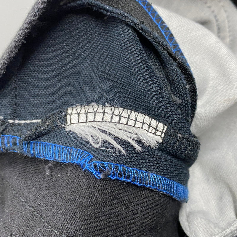 【中古品】【メンズ】 USED ユーズド DOCKING DENIM TRACK PANTS ドッキング デニム トラック パンツ ズボン ボトムス 158-260216-ya-11-izu サイズ：下記参照 カラー：BLACK 万代Net店