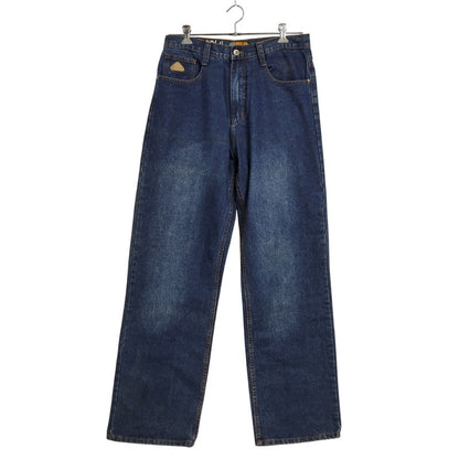 【中古品】【メンズ】 akademiks アカデミクス BUGGY DENIM PANTS バギーデニムパンツ ボトムス 157-260218-as-10-izu サイズ：34 カラー：インディゴ 万代Net店