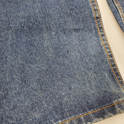 【中古品】【メンズ】 akademiks アカデミクス BUGGY DENIM PANTS バギーデニムパンツ ボトムス 157-260218-as-10-izu サイズ：34 カラー：インディゴ 万代Net店