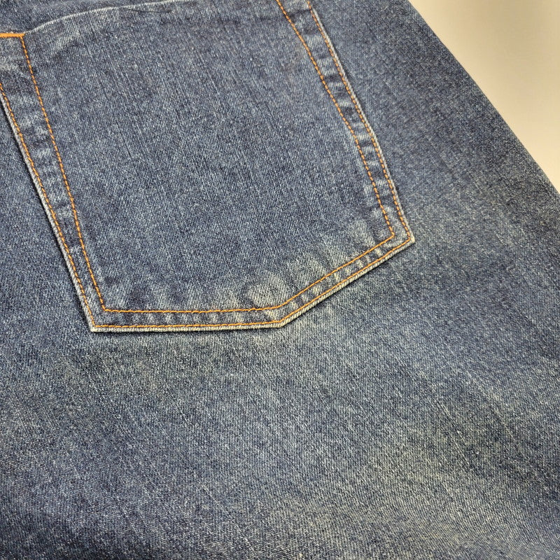 【中古品】【メンズ】 akademiks アカデミクス BUGGY DENIM PANTS バギーデニムパンツ ボトムス 157-260218-as-10-izu サイズ：34 カラー：インディゴ 万代Net店
