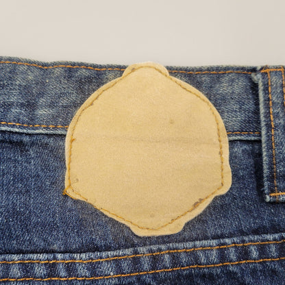 【中古品】【メンズ】 akademiks アカデミクス BUGGY DENIM PANTS バギーデニムパンツ ボトムス 157-260218-as-10-izu サイズ：34 カラー：インディゴ 万代Net店