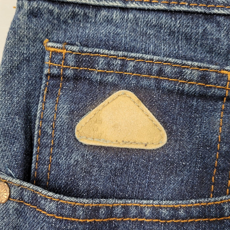 【中古品】【メンズ】 akademiks アカデミクス BUGGY DENIM PANTS バギーデニムパンツ ボトムス 157-260218-as-10-izu サイズ：34 カラー：インディゴ 万代Net店