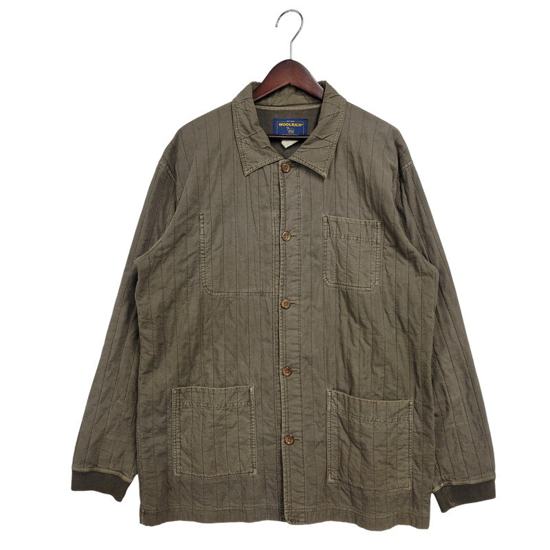 【中古品】【メンズ】 COVERALL JACKET 2W5-9381 カバーオールジャケット 146-260218-as-03-izu サイズ：M カラー：ブラウン 万代Net店
