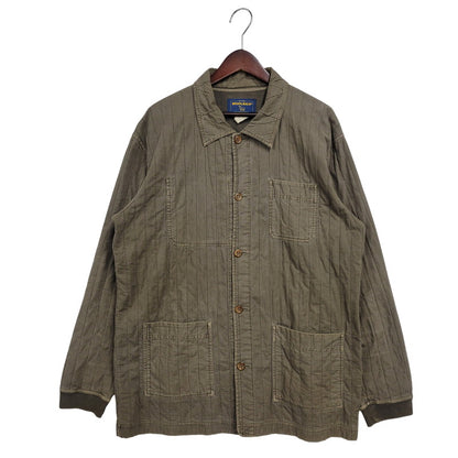【中古品】【メンズ】 COVERALL JACKET 2W5-9381 カバーオールジャケット 146-260218-as-03-izu サイズ：M カラー：ブラウン 万代Net店