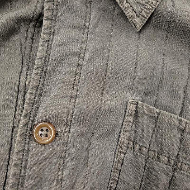 【中古品】【メンズ】 COVERALL JACKET 2W5-9381 カバーオールジャケット 146-260218-as-03-izu サイズ：M カラー：ブラウン 万代Net店