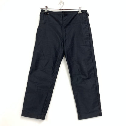 【中古品】【メンズ】 OUTIL ウティ MOLESKIN WIDE PANTS モールスキン ワイド パンツ ズボン ボトムス 151-260317-ya-10-izu サイズ：2 カラー：BLACK 万代Net店