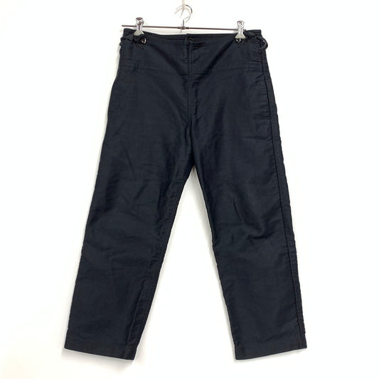 【中古品】【メンズ】 OUTIL ウティ MOLESKIN WIDE PANTS モールスキン ワイド パンツ ズボン ボトムス 151-260317-ya-10-izu サイズ：2 カラー：BLACK 万代Net店
