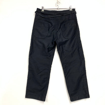【中古品】【メンズ】 OUTIL ウティ MOLESKIN WIDE PANTS モールスキン ワイド パンツ ズボン ボトムス 151-260317-ya-10-izu サイズ：2 カラー：BLACK 万代Net店