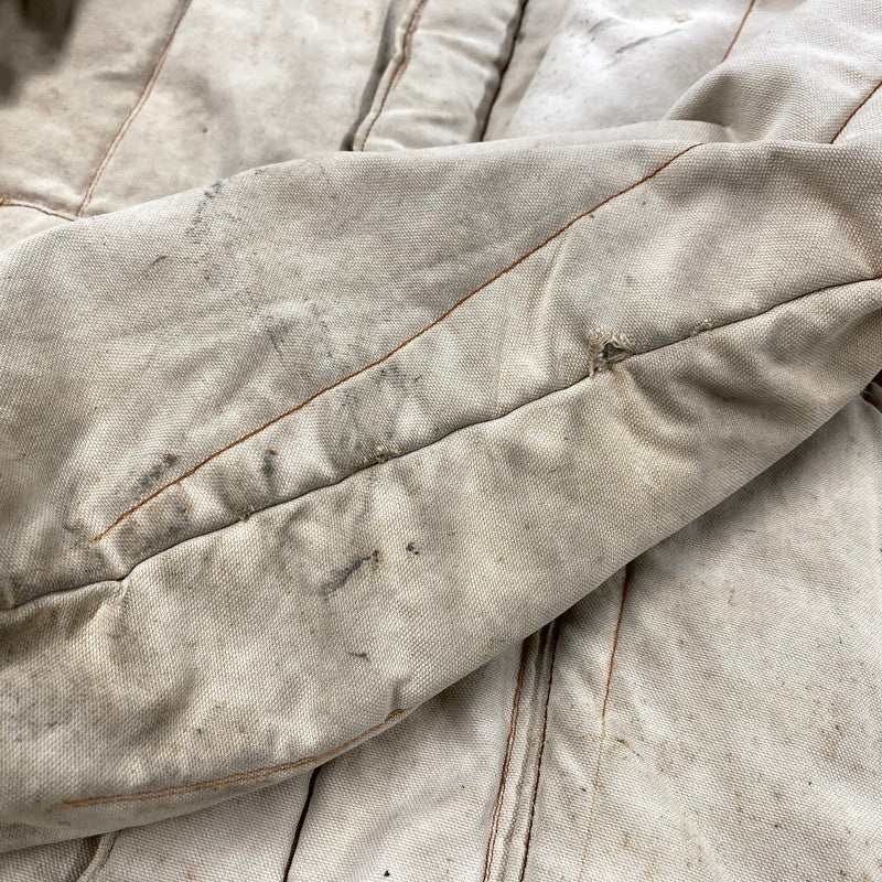 【現状渡し品】【メンズ】 ATOMIC GARAGE アトミックガレージ TALON ZIP CORDUROY COLLAR DUCK COVERALL JACKET タロンジップ コーデュロイ カラー ダック カバーオール ジャケット アウター 146-260312-kh-11-izu サイズ：L カラー：ベージュ 万代Net店