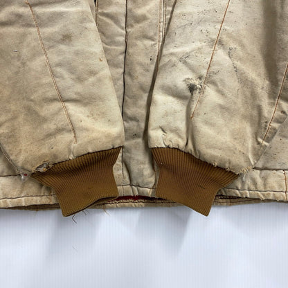 【現状渡し品】【メンズ】 ATOMIC GARAGE アトミックガレージ TALON ZIP CORDUROY COLLAR DUCK COVERALL JACKET タロンジップ コーデュロイ カラー ダック カバーオール ジャケット アウター 146-260312-kh-11-izu サイズ：L カラー：ベージュ 万代Net店