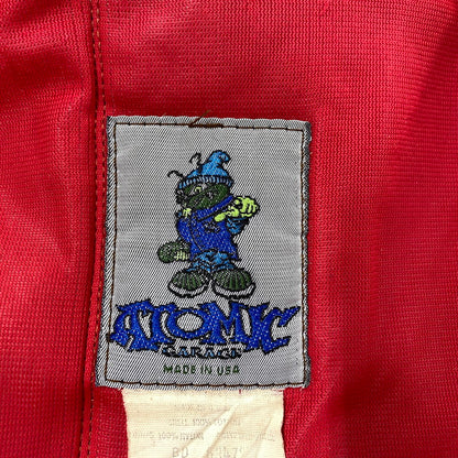 【現状渡し品】【メンズ】 ATOMIC GARAGE アトミックガレージ TALON ZIP CORDUROY COLLAR DUCK COVERALL JACKET タロンジップ コーデュロイ カラー ダック カバーオール ジャケット アウター 146-260312-kh-11-izu サイズ：L カラー：ベージュ 万代Net店