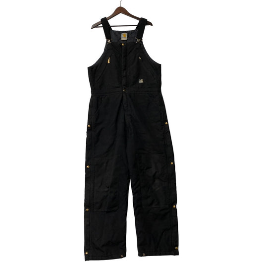 【現状渡し品】【メンズ】 R33 BLK 00’S メキシコ製 DOUBLE KNEE OVERALLS ダブルニー オーバーオール 157-260217-cs-10-izu サイズ：34×32 カラー：ブラック 万代Net店