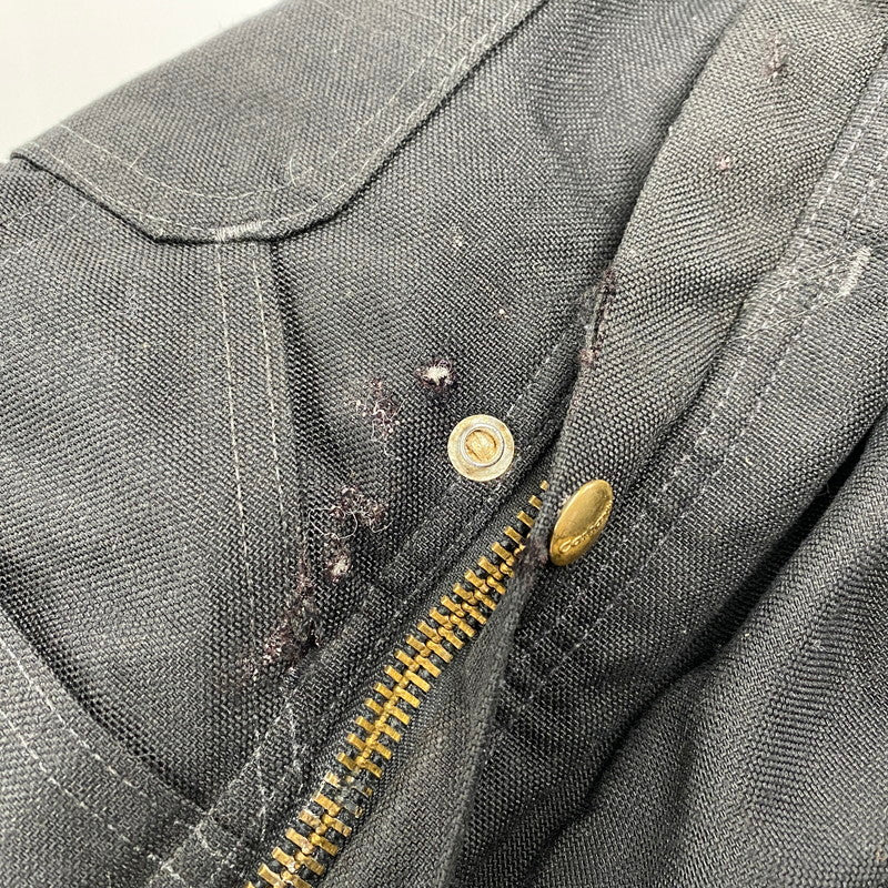 【現状渡し品】【メンズ】 R33 BLK 00’S メキシコ製 DOUBLE KNEE OVERALLS ダブルニー オーバーオール 157-260217-cs-10-izu サイズ：34×32 カラー：ブラック 万代Net店